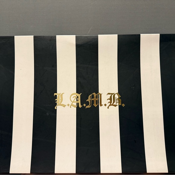 L.A.M.B. Dark Brown Leather Over the Knee Boots size 7.5 - Picture 7 of 9